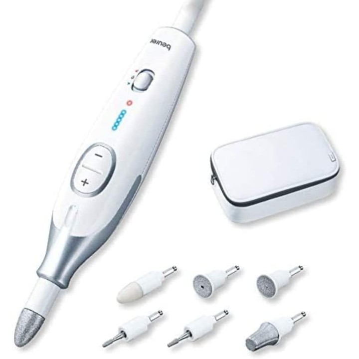 Ponceuse ongles électrique Beurer MP 42 - 7 embouts - Manucure pédicure ergonomique