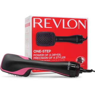 Brosse séchante lissante 2 en 1 Revlon ionique - 1300W - Noir