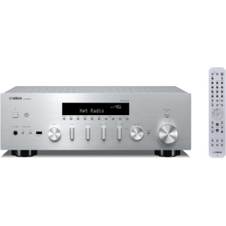Ampli-tuner Hi-Fi réseau Yamaha R-N600A - Streaming Wi-Fi Bluetooth DAB+ - Argent