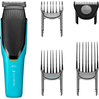 Tondeuse cheveux Remington Power-X5 - Lames japonaises - 72 hauteurs - Bleu