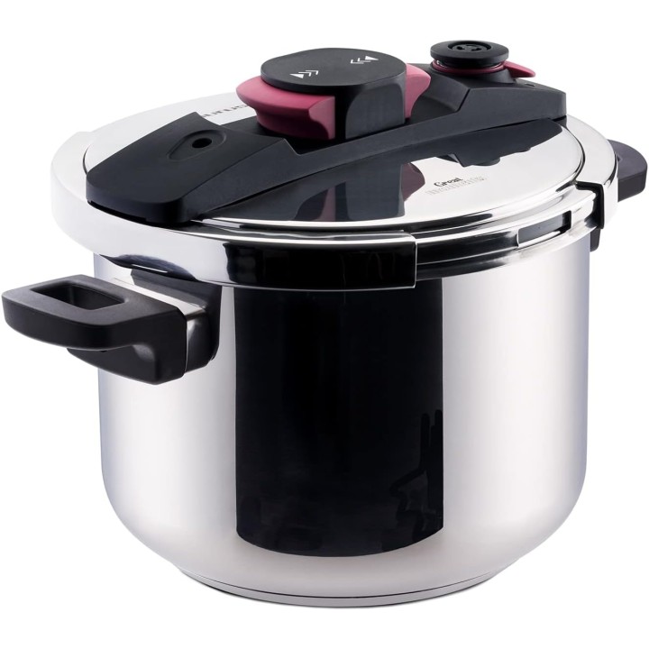 Autocuiseur 6L inox - Ouverture facile, sécurité renforcée, tous feux - Taurus