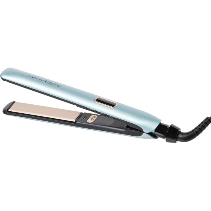 Lisseur à cheveux Remington Shine Therapy Pro - Céramique ionique bleu