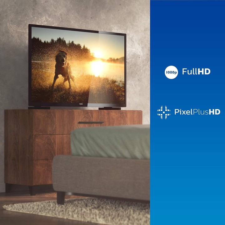 Téléviseur LED Full HD 108 cm Philips 43PFS5505 - Pixel Plus HD - Noir