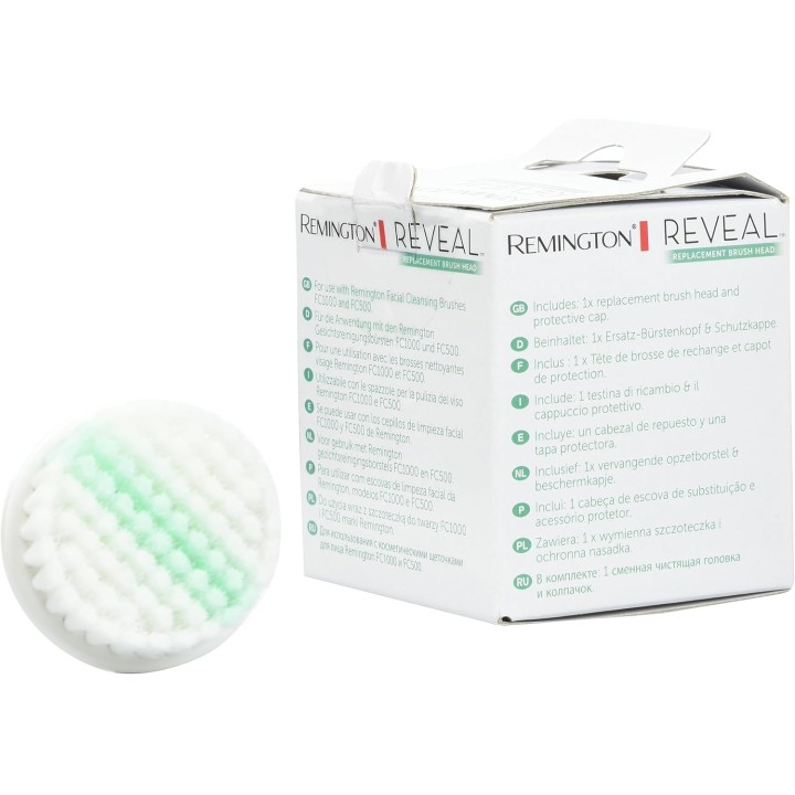 Tête de brosse exfoliante visage Remington FC1000 FC5000 - Remplacement facile