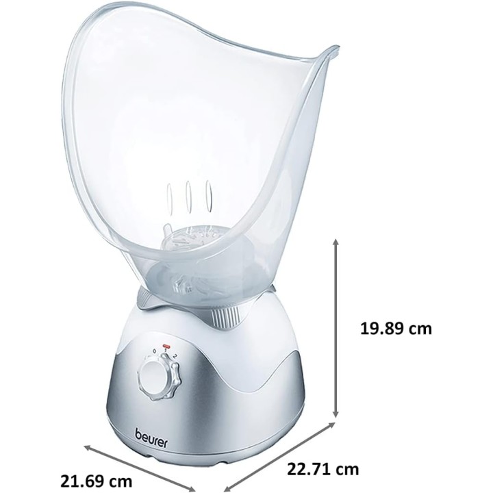 Sauna facial vapeur Beurer FS 50 – Soin visage, aromathérapie et inhalation