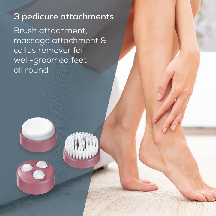 Bain de pieds massant Beurer FB 35 – Massage vibration, bulles et accessoires pédicure