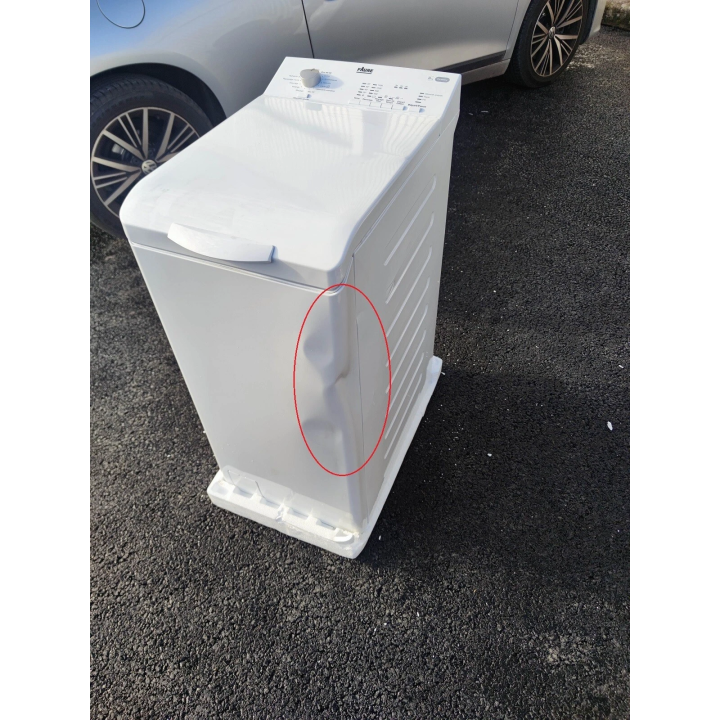 Lave-linge top 6 kg 1200 tours/min Faure FWQ6412D blanc - chargement dessus