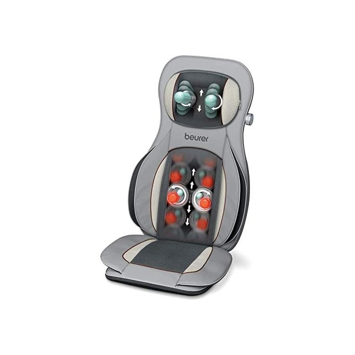 Housse de siège massante Shiatsu 3-en-1 Beurer MG 320 - Compression d'air et chaleur