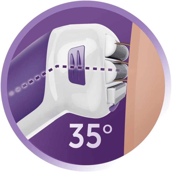 Rasoir féminin électrique Wet & Dry Remington - Grilles hypoallergéniques, rechargeable