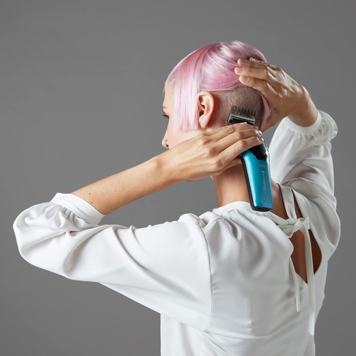 Tondeuse cheveux Remington Power-X5 - Lames japonaises - 72 hauteurs - Bleu