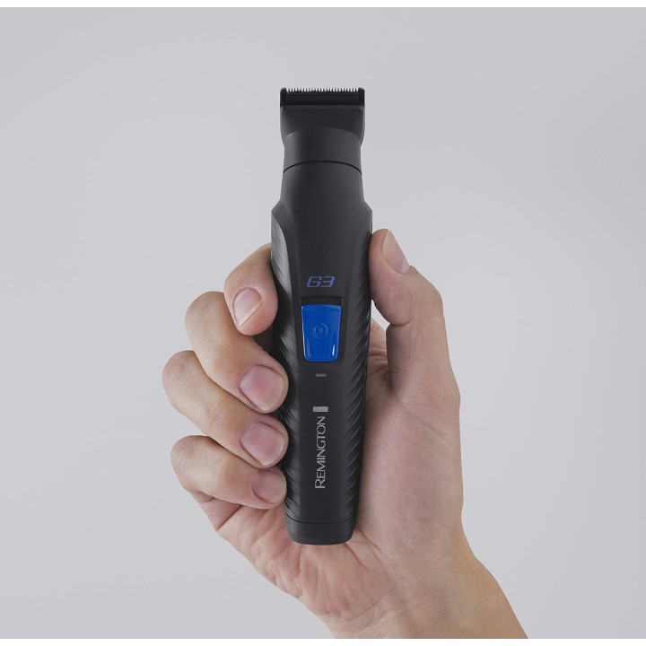 Tondeuse barbe et corps multifonction sans fil - Lames graphite - 3 têtes - Remington PG3000