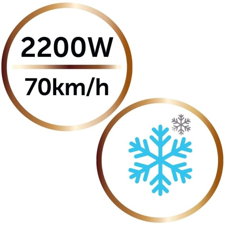 Sèche-cheveux ionique Remington 2200W – Brillance et douceur – Diffuseur et concentrateur