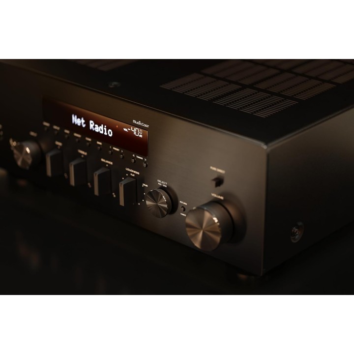 Ampli-tuner Hi-Fi réseau Yamaha R-N600A - Streaming Wi-Fi Bluetooth DAB+ - Argent