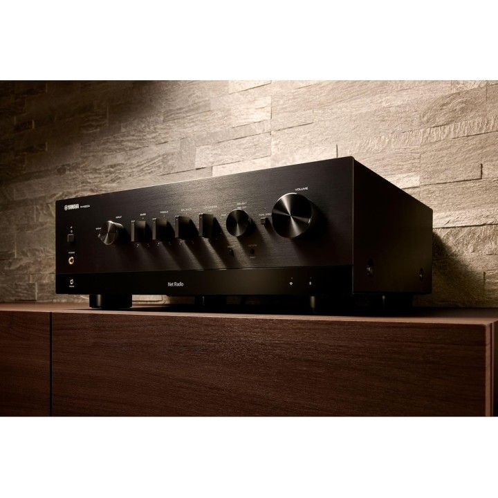 Ampli Hi-Fi stéréo connecté Yamaha R-N800A - DAC intégré, phono, streaming - Noir