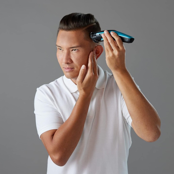 Tondeuse cheveux Remington Power-X5 - Lames japonaises - 72 hauteurs - Bleu