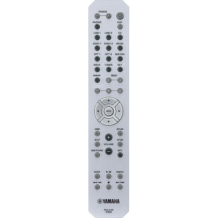 Amplificateur hi-fi stéréo connecté Yamaha R-N800A – DAC ESS, phono, réseau, noir