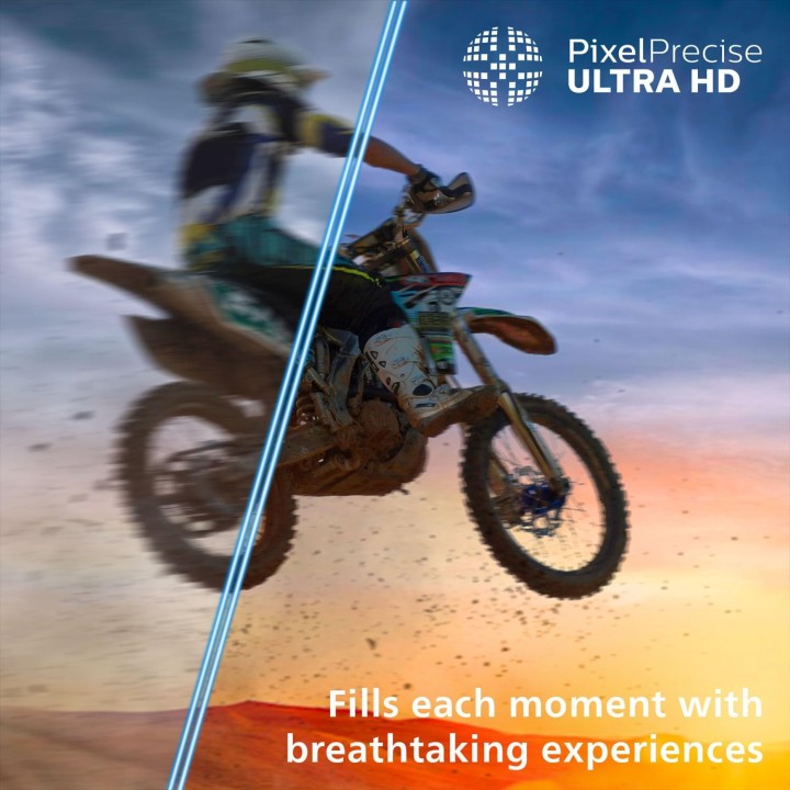 TV LED 4K Ambilight 65 pouces Philips – Smart TV Dolby Atmos Titan OS