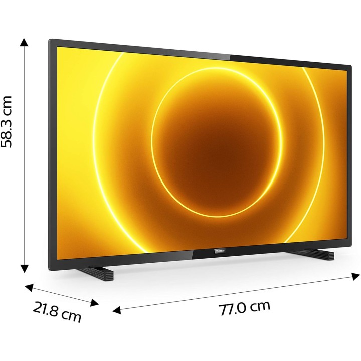 Téléviseur LED Full HD 108 cm Philips 43PFS5505 - Pixel Plus HD - Noir