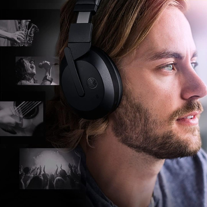 Casque sans fil Bluetooth Yamaha YH-E700B - Réduction de bruit active - 32h autonomie