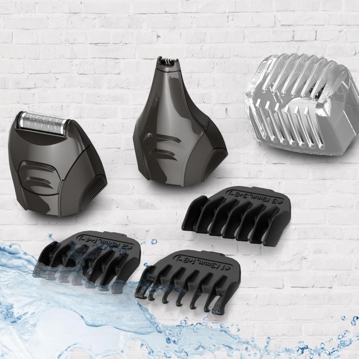 Tondeuse multifonction homme Remington lithium rechargeable - lames inox - noir