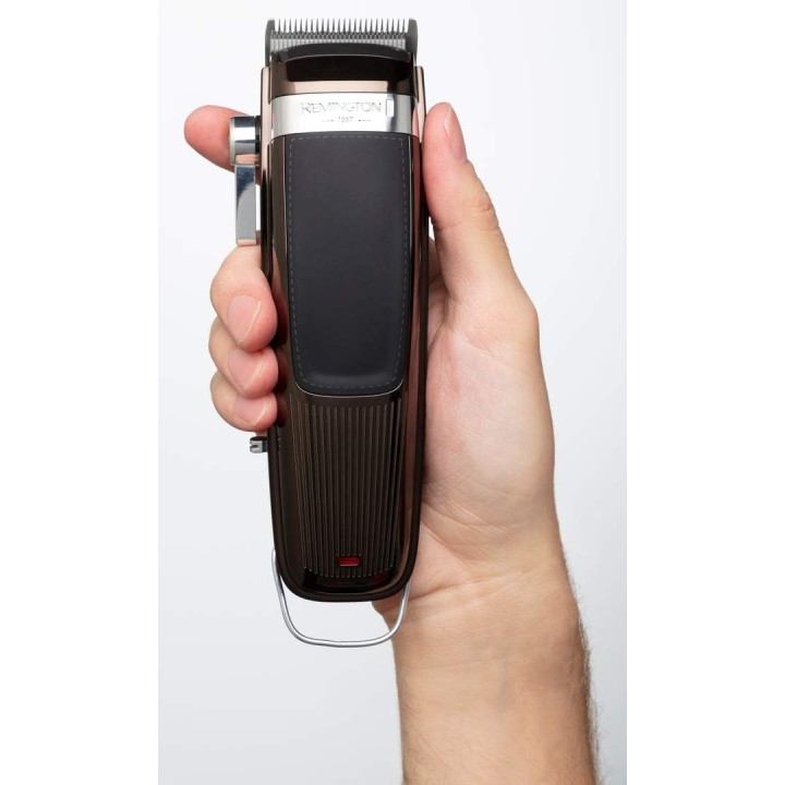 Tondeuse cheveux Remington Heritage - Design vintage - Lames inox lavables - 11 hauteurs de coupe
