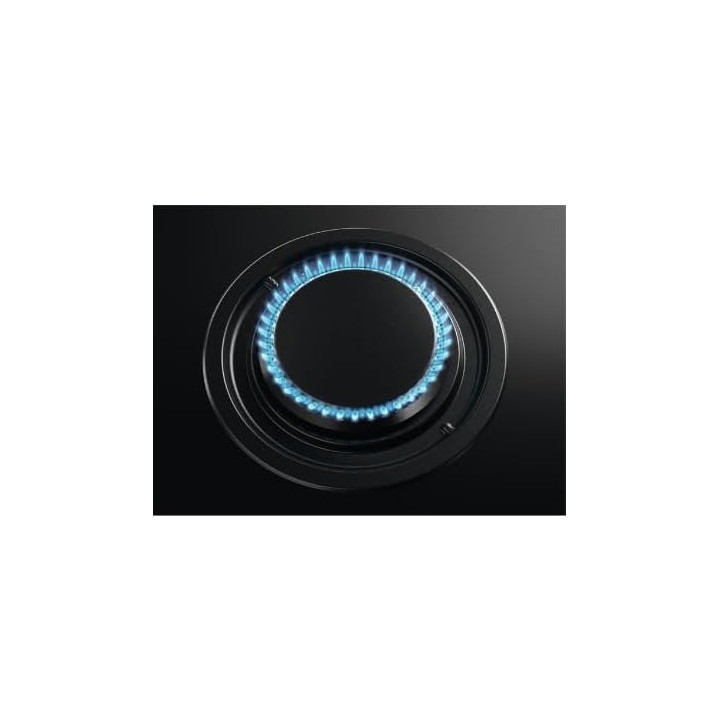 Table de cuisson mixte 2 gaz 2 induction AEG HDB64623NB noir verre trempé 60 cm