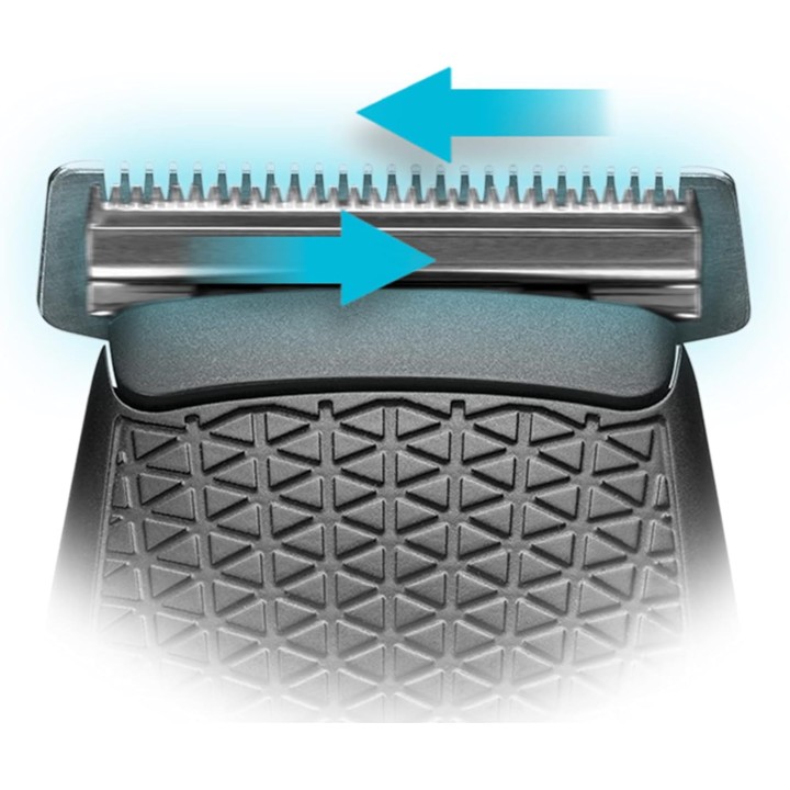 Tondeuse cheveux Remington Power-X5 - Lames japonaises - 72 hauteurs - Bleu