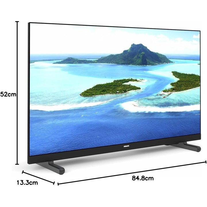 TV LED HD 80 cm Philips 32PHS5507/12 - Triple tuner et connectique HDMI USB