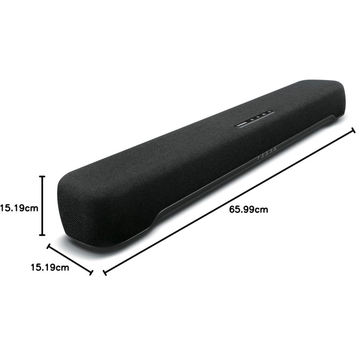 Barre de son compacte Yamaha SR-C20A - Subwoofer intégré - Bluetooth - Noir