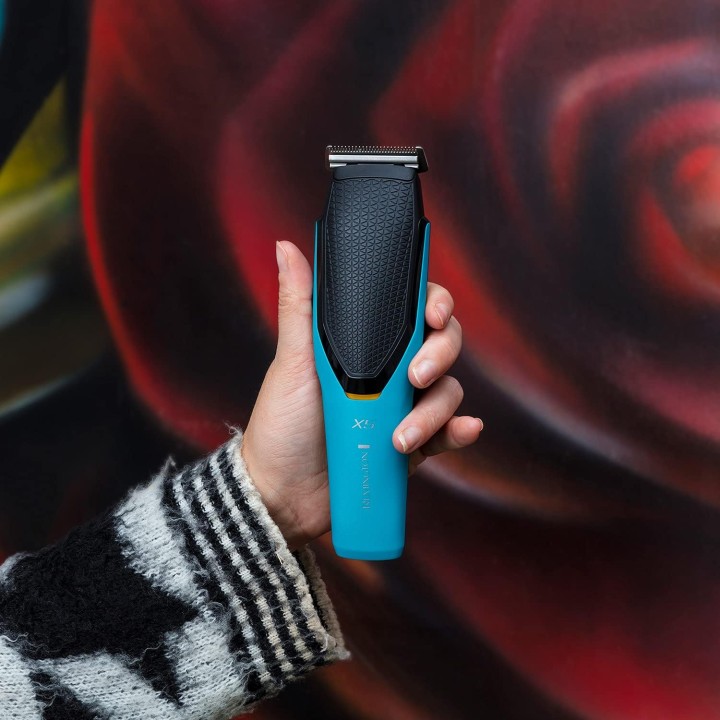 Tondeuse cheveux Remington Power-X5 - Lames japonaises - 72 hauteurs - Bleu