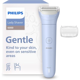 Rasoir électrique femme sans fil Philips Wet & Dry - 3 lames tête flexible autonomie 80 min