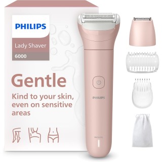 Rasoir électrique femme Philips Lady Shaver Series 6000 - humide et sec - 3 lames