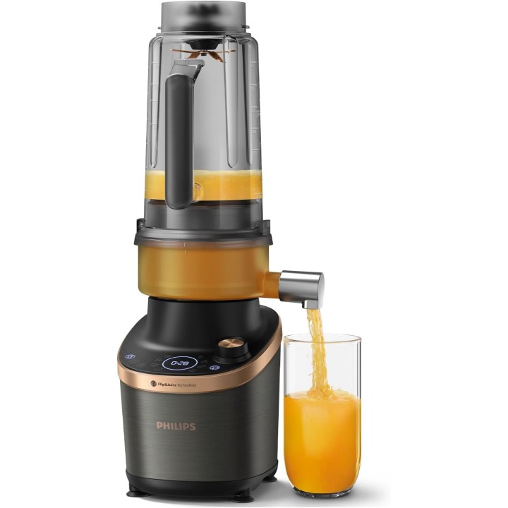 Blender haute vitesse Philips 2L - Flip&Juice, ProBlend Ultra, centrifugeuse intégrée