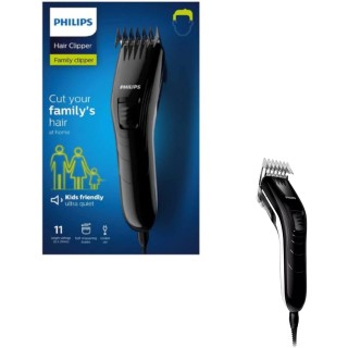 Tondeuse cheveux homme Philips ultra silencieuse - 11 réglages - acier inoxydable
