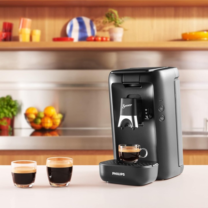 Machine à café à dosettes Philips Senseo Maestro 1,2L - Écologique - Noir