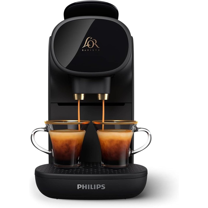 Cafetière à capsules double espresso Philips L'Or Barista Sublime 19 bars noir