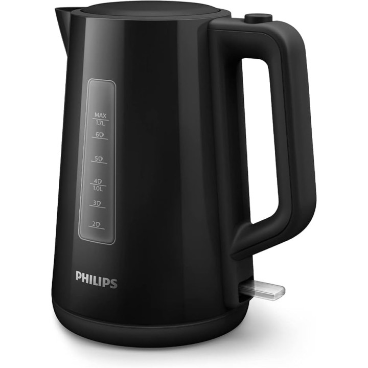 Bouilloire électrique 1,7L Philips HD9318/20 - Base 360° et contrôle LED - Noir