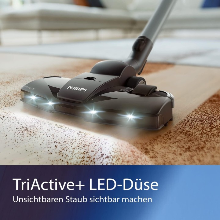 Aspirateur sans sac Philips 900W PowerCyclone 7 - HEPA H13 - Brosse LED compacte