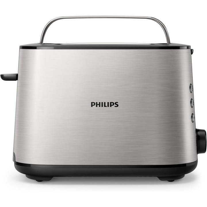 Grille-pain Philips HD2650/90 - Acier inoxydable - 8 niveaux - Chambres larges