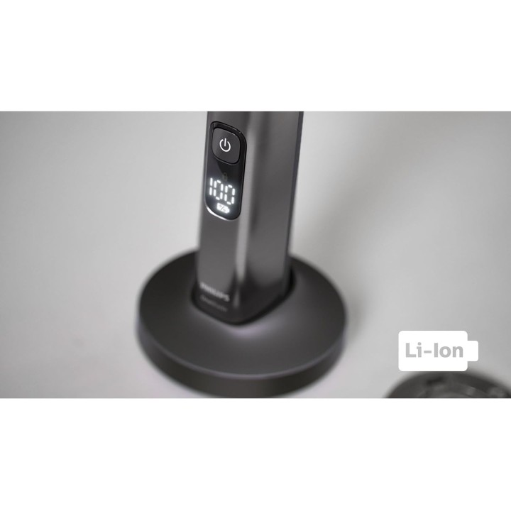 Tondeuse barbe Philips OneBlade Pro QP6651/61 - Wet & Dry inox gris