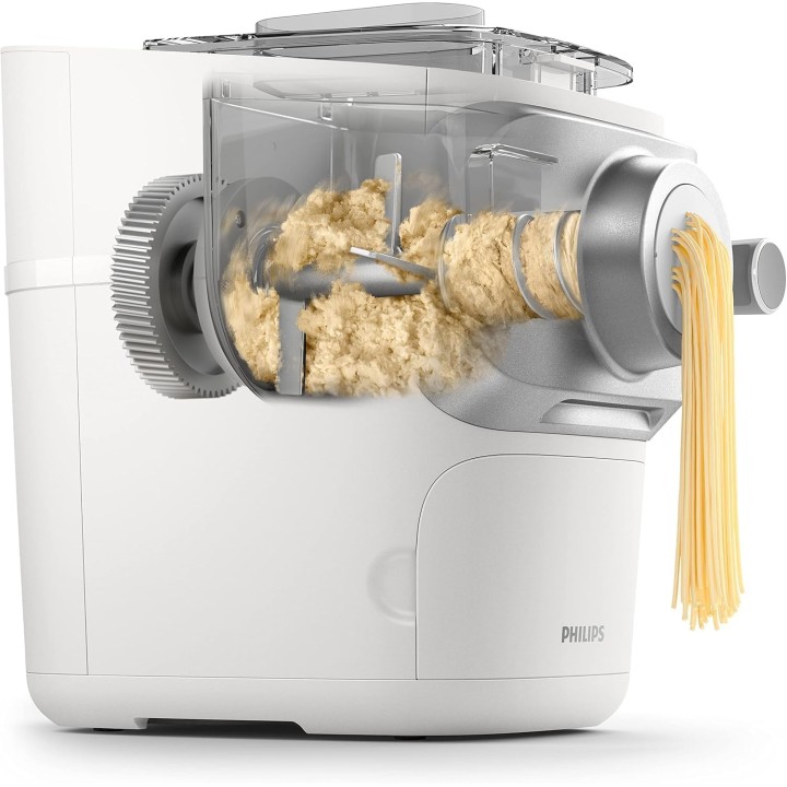 Machine à pâtes automatique Philips ProExtrude - 6 formes - 8 portions - Nettoyage facile