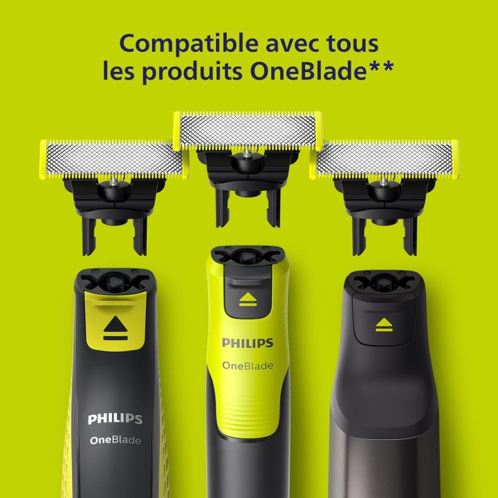 Lames de rechange OneBlade 360 - Lot de 4 pour Philips OneBlade et OneBlade Pro