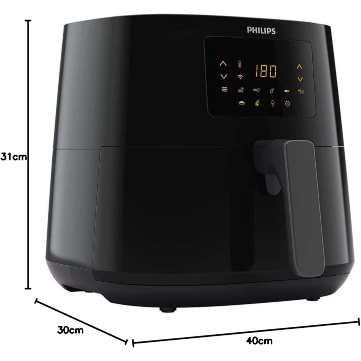 Friteuse à air chaud connectée XL 6,2L - Technologie Rapid Air Philips