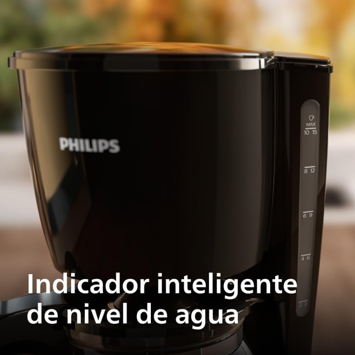 Cafetière filtre Philips 1,2L Aroma Twister - Arrêt automatique - Noir