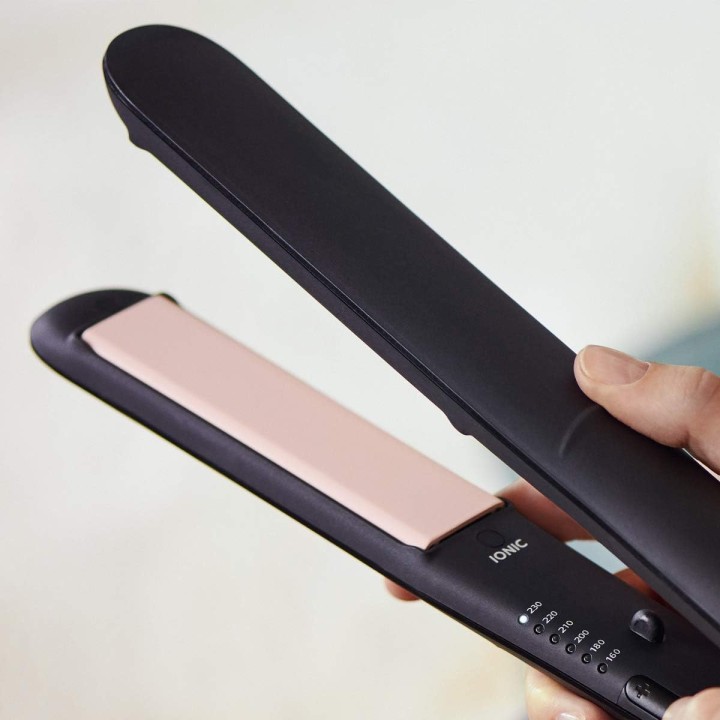 Fer à lisser Philips plaques céramique noir – Fini lisse, température 160°C