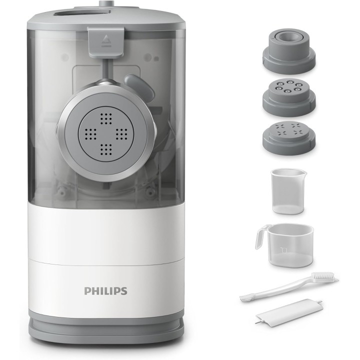 Machine à pâtes automatique Philips HR2345/19 – Pâtes fraîches maison rapides