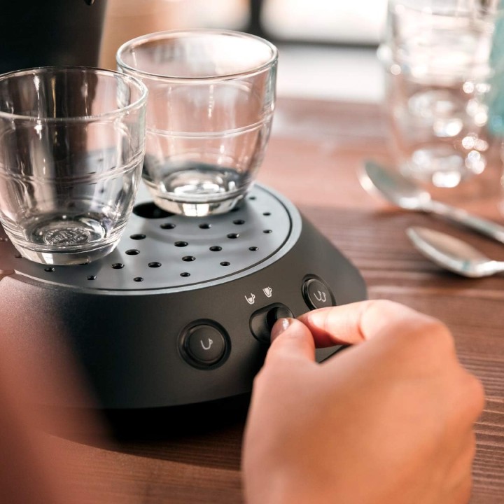 Cafetière à dosette Philips Senseo Original Plus - Sélecteur d'intensité, Crema Plus, noir