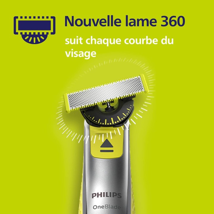 Lame de rechange OneBlade 360 Philips QP410/50 – Compatible rasoir électrique