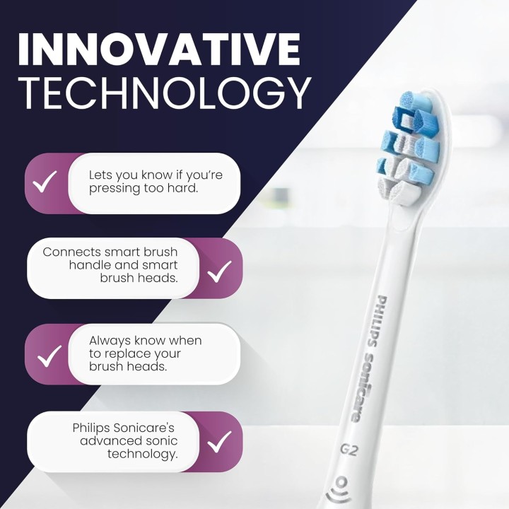 Brosse à dents électrique sonique Philips avec capteur de pression et soin des gencives